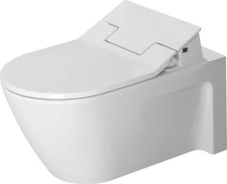 DURAVIT Závěsný klozet pro bidetové sedátko 253359 Design by Philippe Starck #25335900001 - © Barva 00, Bílá Vysoký lesk, Množství vody na splachování: 4,5 l 375 x 620 mm
