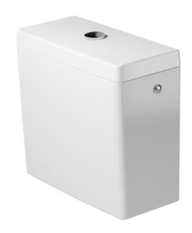 DURAVIT Splachovací nádržka 092000 Design by Philippe Starck #0920000000 - © Barva 00, Bílá, Množství vody na splachování: 6/3 l, Vlevo 3/8", Sjednocený vodní štítek (UWL) třída: 2 390 x 180 mm