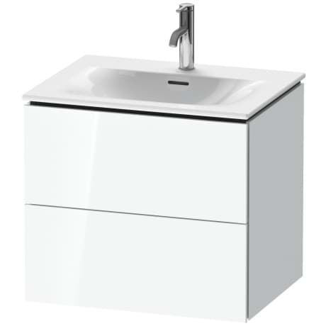 DURAVIT Závěsná skříňka pod umyvadlo LC6305 Design by Christian Werner #LC6305080800E00 - Barva M07, Beton šedá Matná, Dekor 620 x 481 mm
