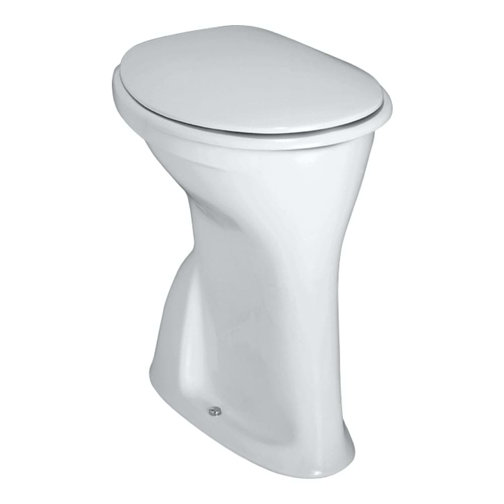 LAUFEN ALBONOVA Albonova 50, stojící klozet s výškou 50 cm, ploché splachování 480 x 350 x 500 mm #H8219980000001 - 000 - Bílá