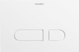 Obrázek DURAVIT Mechanická ovládací deska pro WC A1 WD5001 Design by Duravit #WD5001031000 - Barva 03 217 x 10 mm