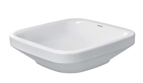 DURAVIT Umyvadlová mísa 034943 Design by Matteo Thun & Antonio Rodriguez #0349430000 - • Barva 00, Bílá Vysoký lesk, Počet míst pro mytí: 1 Uprostřed 430 x 430 mm