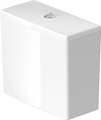 DURAVIT Splachovací nádržka 094510 Design by Philippe Starck #09451000051 - © Barva 00, Bílá, Množství vody na splachování: 6/3 l, Sjednocený vodní štítek (UWL) třída: 2 395 x 180 mm
