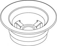 DURAVIT Vypouštěcí ventil 100900 #1009001000 - Barva 10