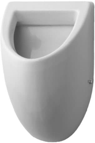 DURAVIT Urinál Fizz 082336 #08233600001 - Barva 00, Bílá Vysoký lesk 305 x 285 mm