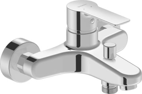 DURAVIT Páková vanová baterie nástěnná A15230001 Design by Duravit #A15230001010 - Barva 10 111 mm