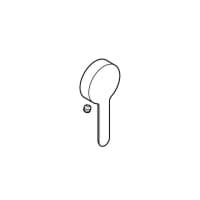 DURAVIT Rukojeť T53769 #T537697 - barva 00, náhradní díl kování 125 x 115 mm