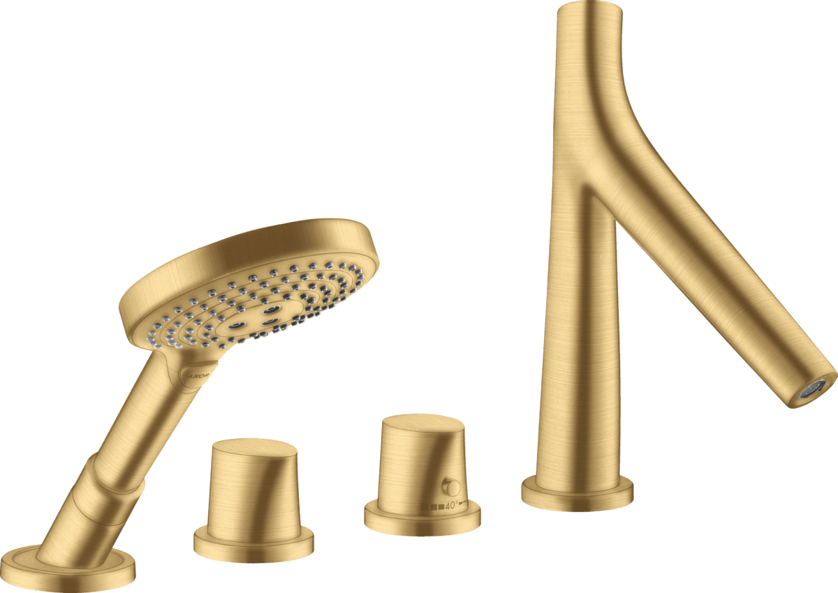 HANSGROHE Axor Starck Organic 4otv. termostatická vanová baterie na okraj #12425250