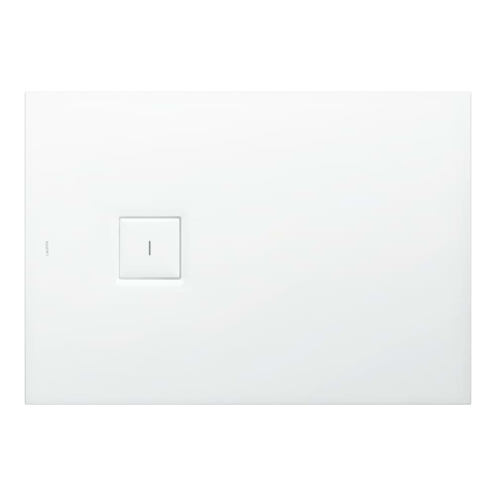 LAUFEN SOLUTIONS Sprchová vanička, obdélníková, s odtokem na straně, materiál Marbond 1000 x 700 x 38 mm #H2134410000001 - 000 - Bílá