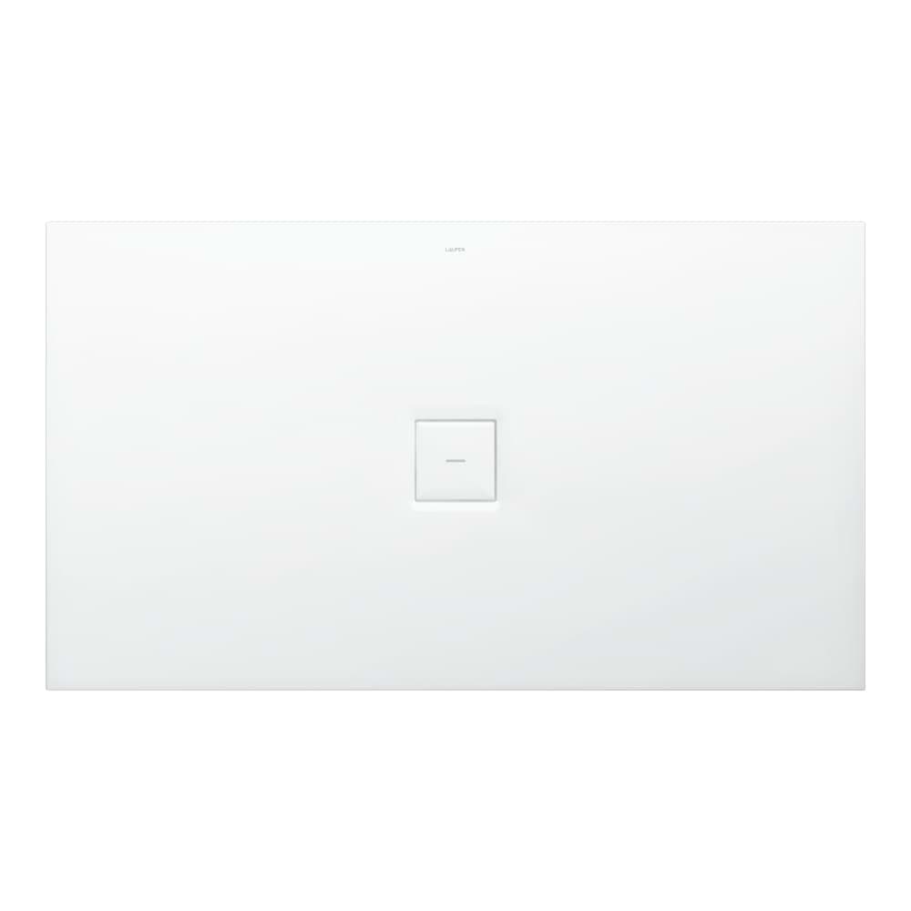 LAUFEN SOLUTIONS Sprchová vanička, čtvercová, s odtokem uprostřed, materiál Marbond 1400 x 800 x 38 mm #H2134440000001 - 000 - Bílá