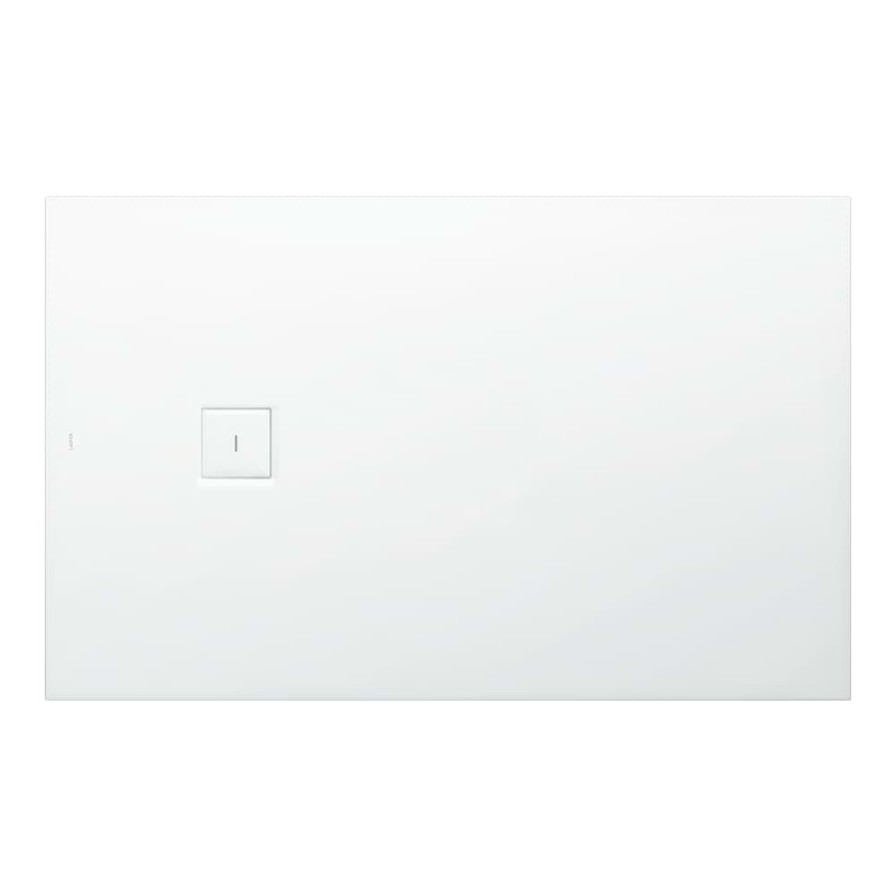 LAUFEN SOLUTIONS Sprchová vanička, obdélníková, s odtokem na straně, materiál Marbond 1600 x 1000 x 44 mm #H2134470000001 - 000 - Bílá