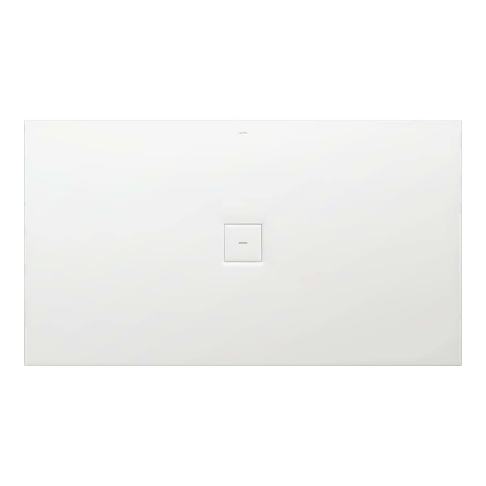 LAUFEN SOLUTIONS Sprchová vanička, obdélníková, vhodná pro instalaci v úrovni podlahy, materiál Marbond 1600 x 900 x 38 mm #H2154460000001 - 000 - Bílá