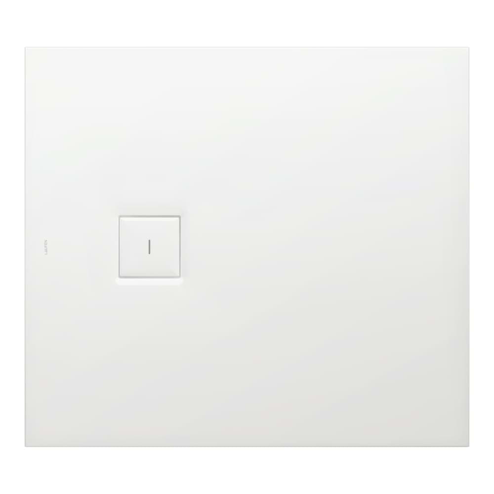 LAUFEN SOLUTIONS Sprchová vanička, obdélníková, vhodná pro instalaci v úrovni podlahy, materiál Marbond 1000 x 900 x 38 mm #H2154430000001 - 000 - Bílá