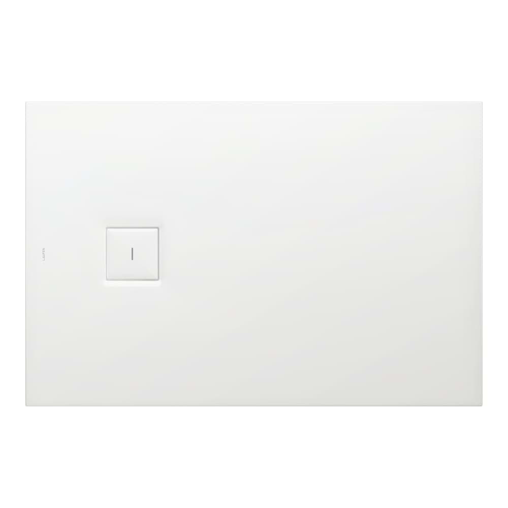 LAUFEN SOLUTIONS Sprchová vanička, obdélníková, vhodná pro instalaci v úrovni podlahy, materiál Marbond 1200 x 800 x 38 mm #H2154410000001 - 000 - Bílá