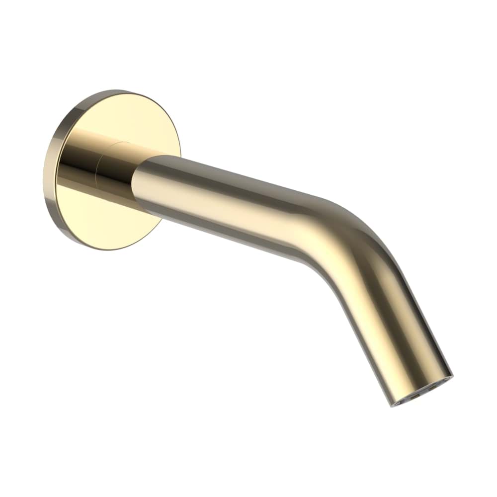 LAUFEN Kartell LAUFEN Nástěnný výtok 175 mm, PVD zlatá lesklá #H3713300010601