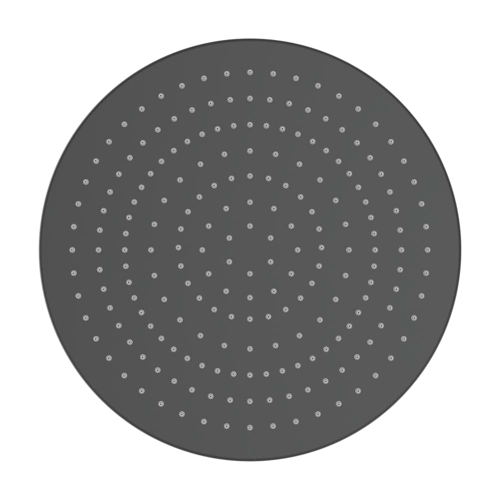 LAUFEN SPRCHOVÉ PŘÍSLUŠENSTVÍ Hlavová sprcha kruhová, Ø 300 mm, PVD titanově černá matná #H3679810812321