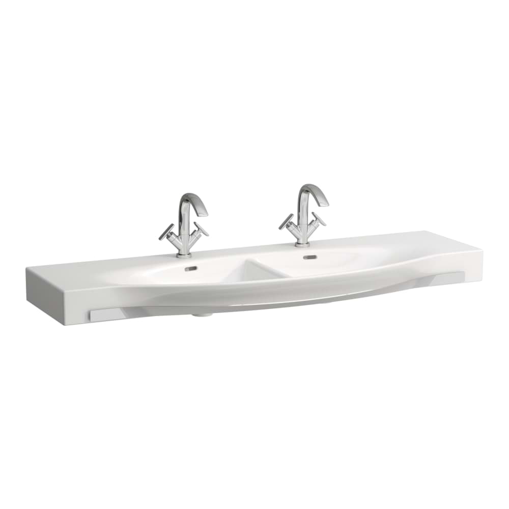 LAUFEN PALACE Držák na ručník pro dvojumyvadlo 814706/8 1335 x 125 x 35 mm #H3817050040001 - 004 - Chrom