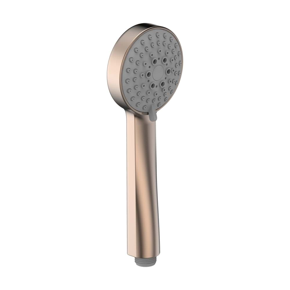 LAUFEN SPRCHOVÉ PŘÍSLUŠENSTVÍ Ruční sprcha 'Stella', 3 druhy proudu (Rain, Tonic a Pulse), PVD zlatorůžová #H3619850823311