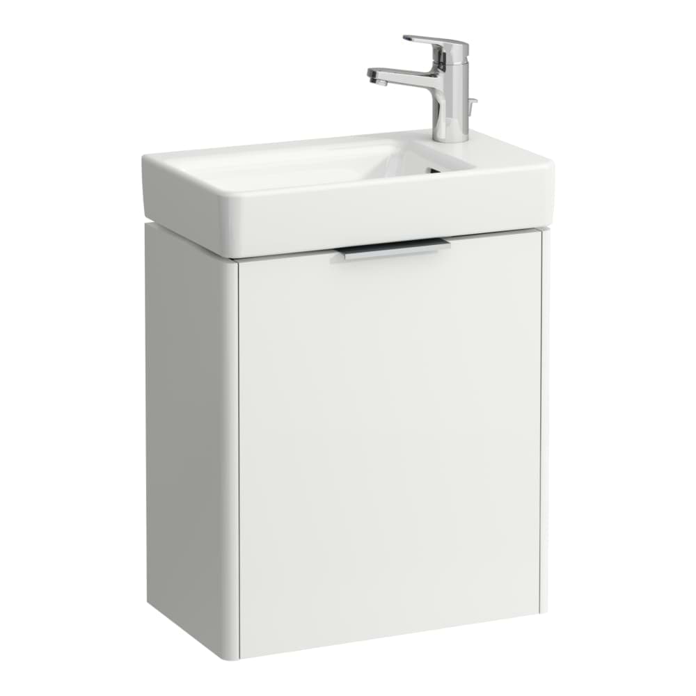 LAUFEN BASE Skříňka pod umyvadlo, závěsy dvířek vpravo, pro umyvadlo H815954 460 x 265 x 530 mm #H4021021102611 - 261 - Bílá lesklá