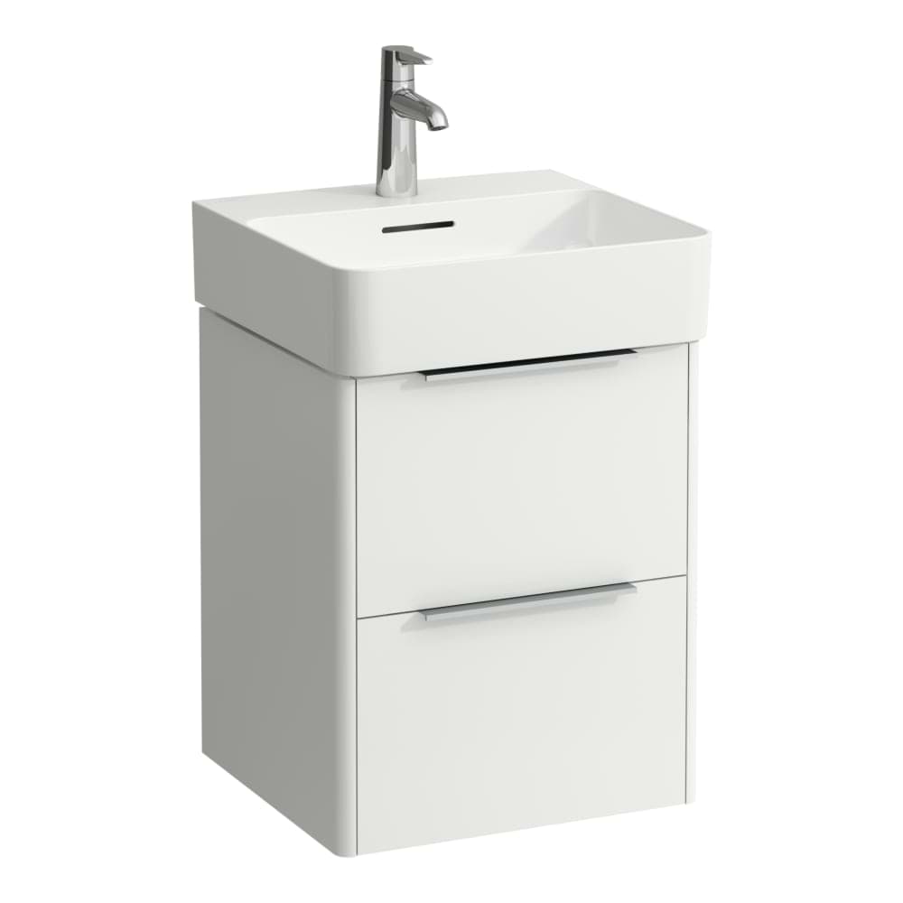 LAUFEN BASE Skříňka pod umyvadlo, 2 zásuvky, pro umyvadlo H815281 435 x 390 x 530 mm #H4021321102601 - 260 - Bílá mat
