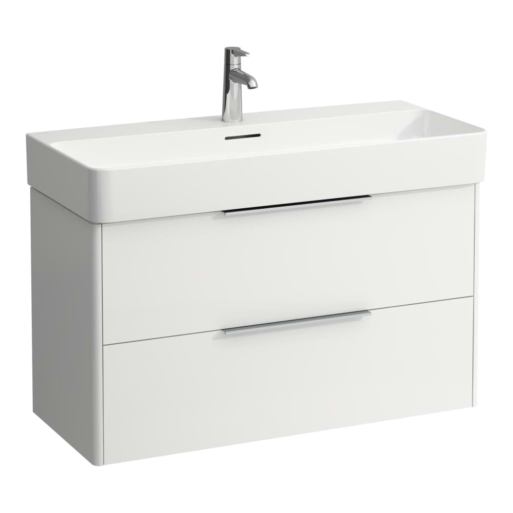 LAUFEN BASE Skříňka pod umyvadlo, 2 zásuvky, pro umyvadlo H810287 930 x 390 x 530 mm #H4024121102601 - 260 - Bílá mat