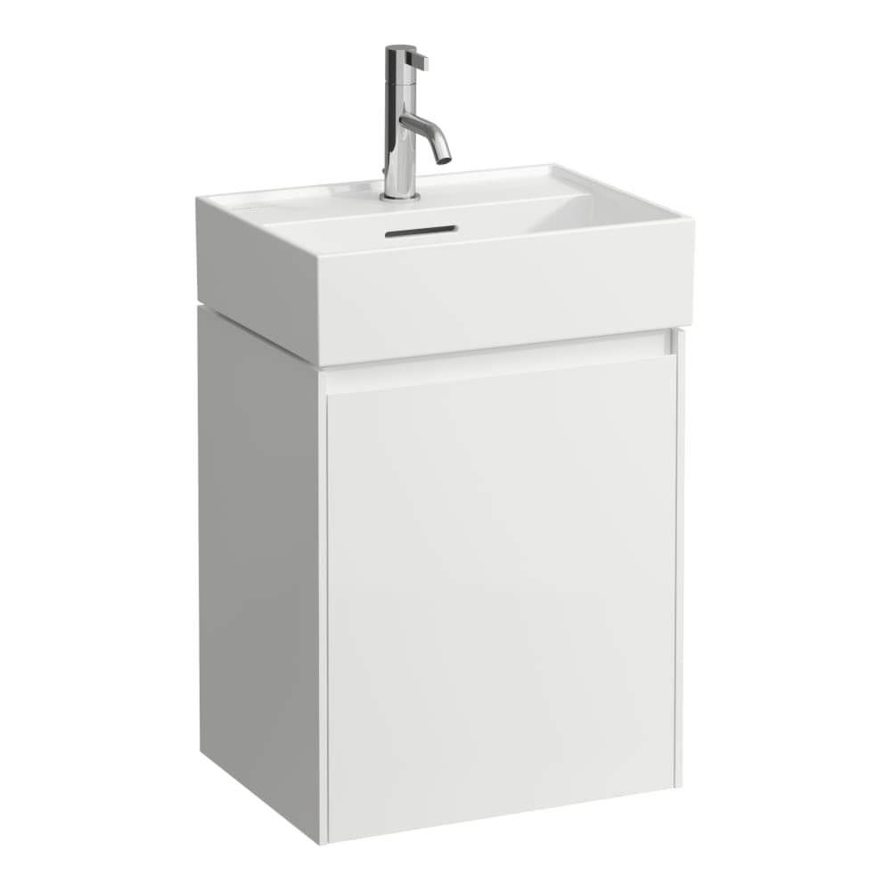 LAUFEN LANI Skříňka pod umyvadlo, 1 dvířka, závěsy vpravo, pro umyvadlo Kartell • LAUFEN H815330 435 x 330 x 515 mm #H4039121122611 - 260 - Bílá mat