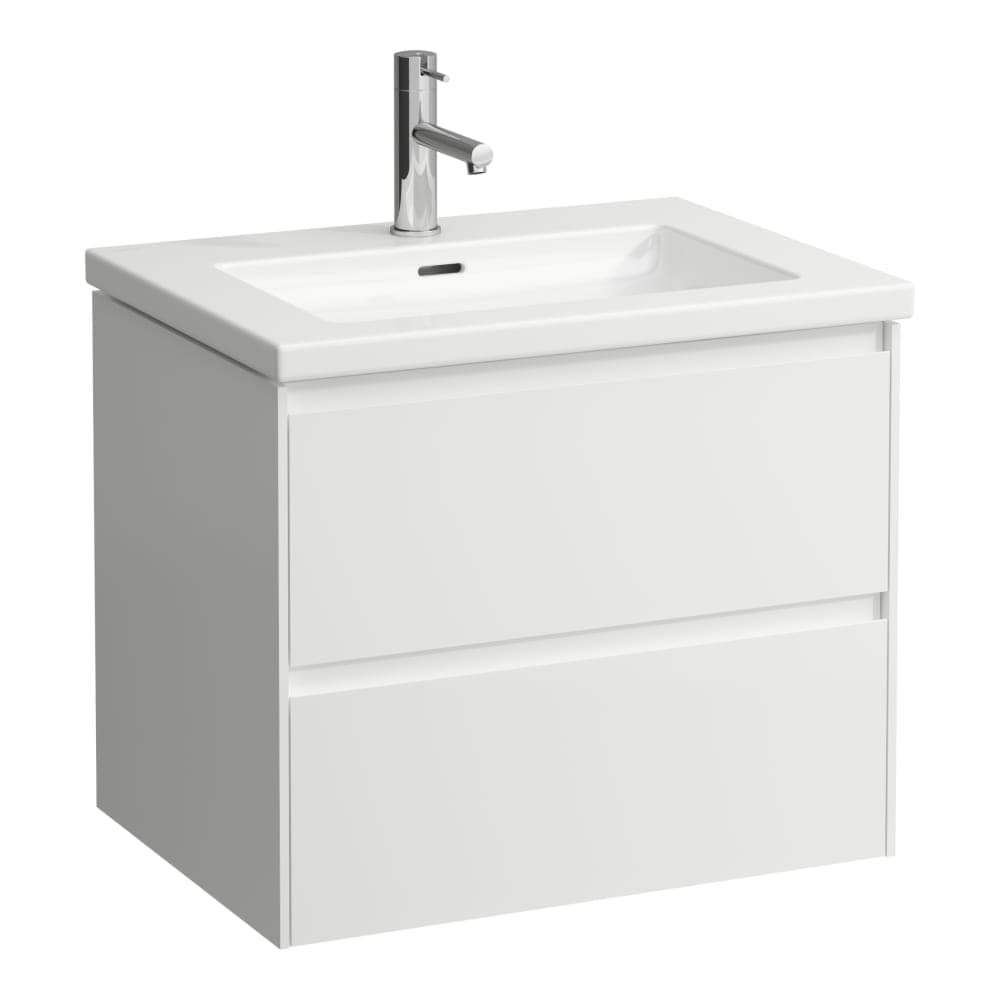 LAUFEN LANI Skříňka pod umyvadlo, se 2 zásuvkami, pro umyvadlo H816431 635 x 470 x 515 mm #H4041521122601 - 260 - Bílá mat