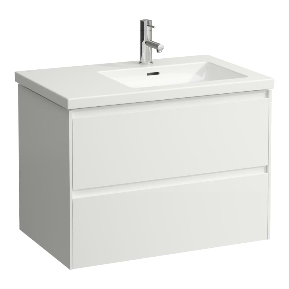 LAUFEN LANI Skříňka pod umyvadlo, se 2 zásuvkami, pro umyvadlo H817439 735 x 470 x 515 mm #H4041721122601 - 260 - Bílá mat