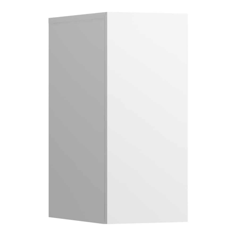 LAUFEN Kartell LAUFEN Boční prvek s jedněmi dvířky, závěs vpravo, 1 dřevěná police 300 x 485 x 700 mm #H4082720336411 - 641 - Oblázkově šedá