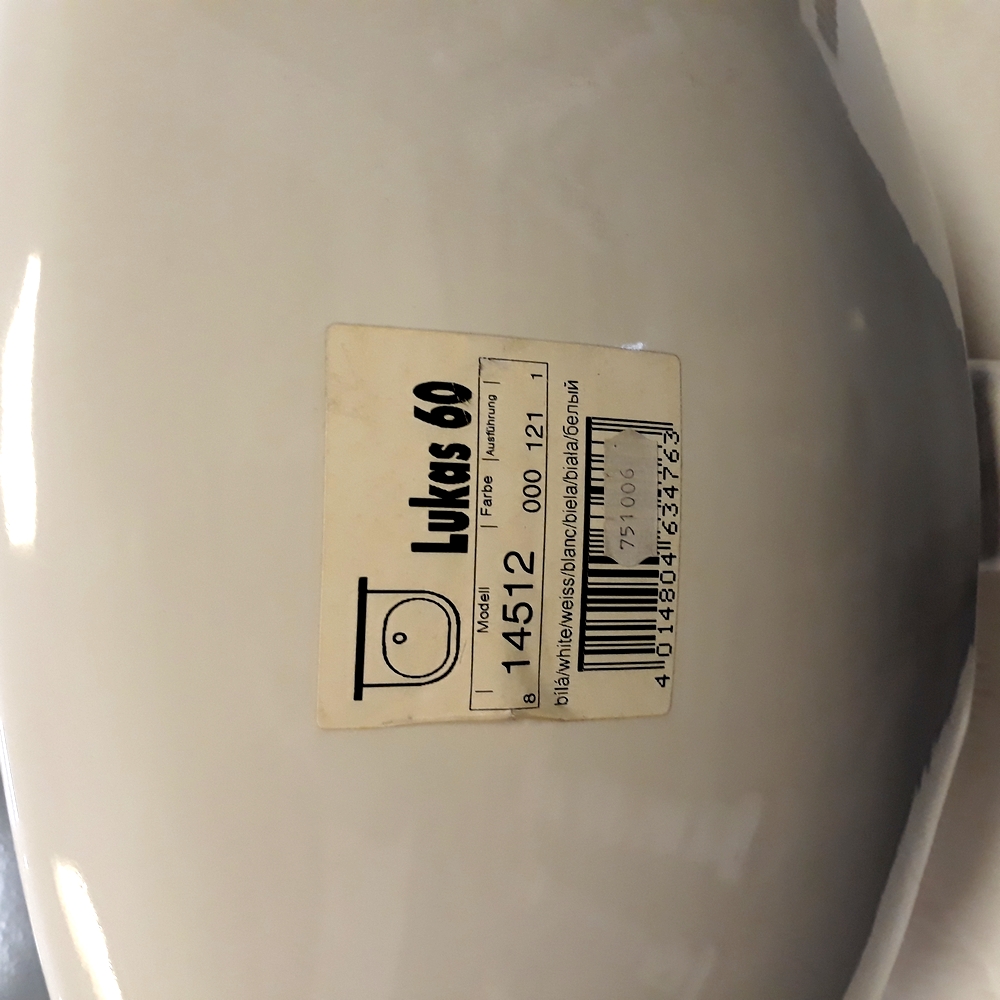 JIKA LUKAS umyvadlo 60cm bez otvoru H8145120001211 - bílá