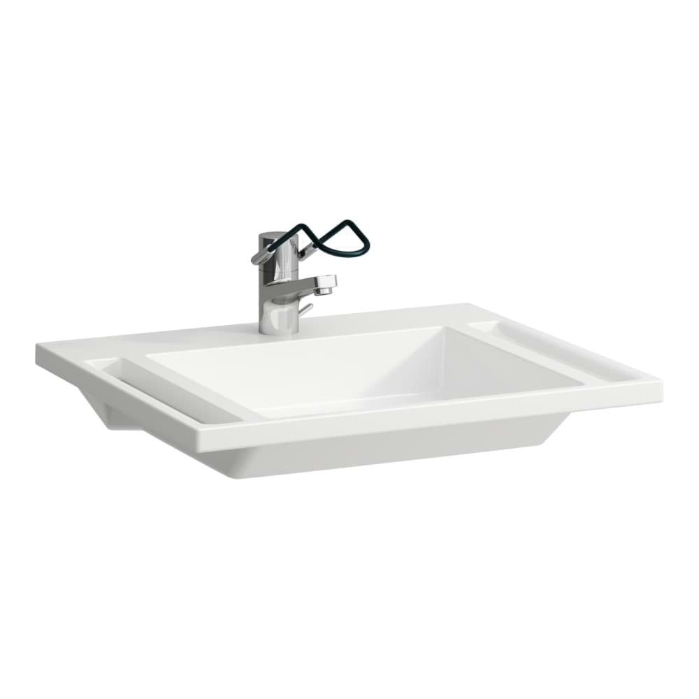 LAUFEN LIBERTYLINE Umyvadlo 'liberty', materiál Marbond 650 x 550 x 130 mm #H8114740001111 - 000 - Bílá
