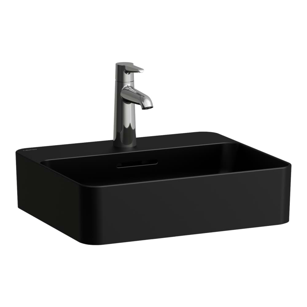 LAUFEN Umyvadlová mísa VAL, s vodovodní lištou 450 x 380 x 115 mm #H8122800001561