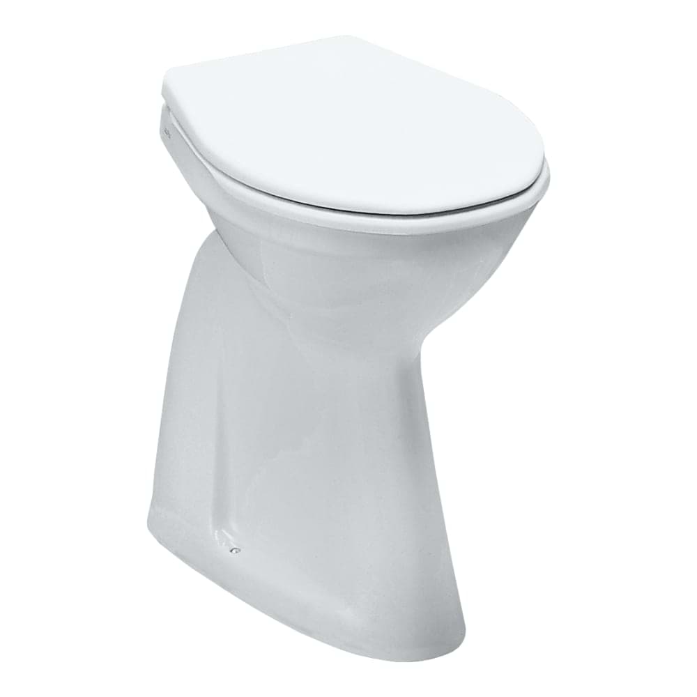 LAUFEN PASCHA Podstavný klozet, oplachový, se splachovacím okrajem, svislá výpusť 550 x 365 x 515 mm #H8221350000001 - 000 - Bílý