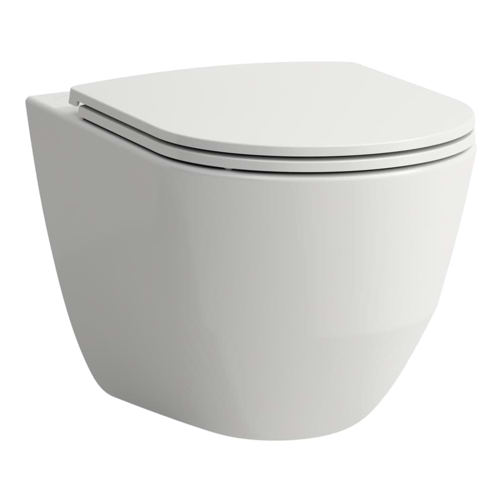 LAUFEN PRO Závěsný klozet rimless/comfort, hluboké splachování, o 5 cm zvýšená sedací výška 560 x 360 x 375 mm #H8219624000001 - 400 - Bílá LCC (LAUFEN Clean Coat)