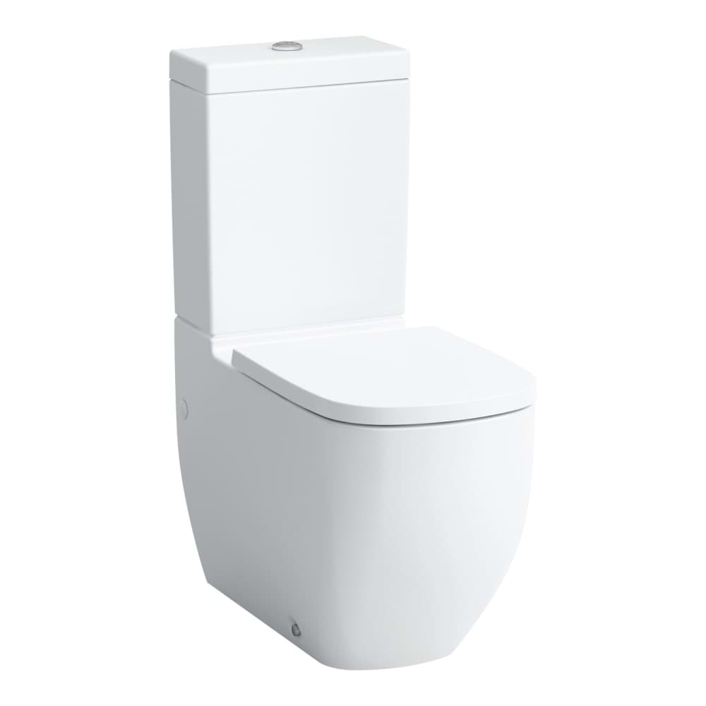 LAUFEN PALOMBA COLLECTION/INO Stojící kombinační mísa rimless, hluboké splachování, vodorovný nebo svislý odpad 700 x 360 x 430 mm #H8248017570001