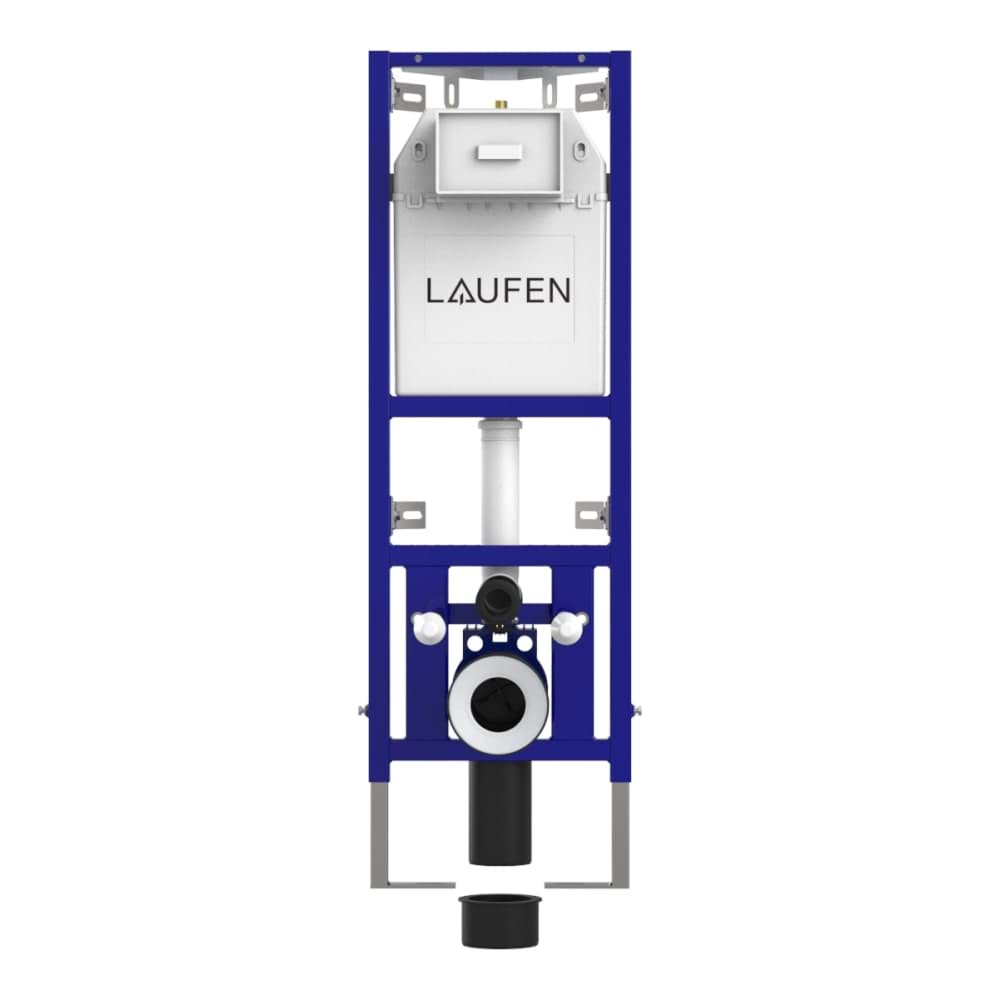 LAUFEN Instalační systém INEO CW106 s nádržkou pro závěsné WC, dvojité splachování 6/3 l (nastavitelné na 4,5/3 l), pro rohovou instalaci #H9201060000001