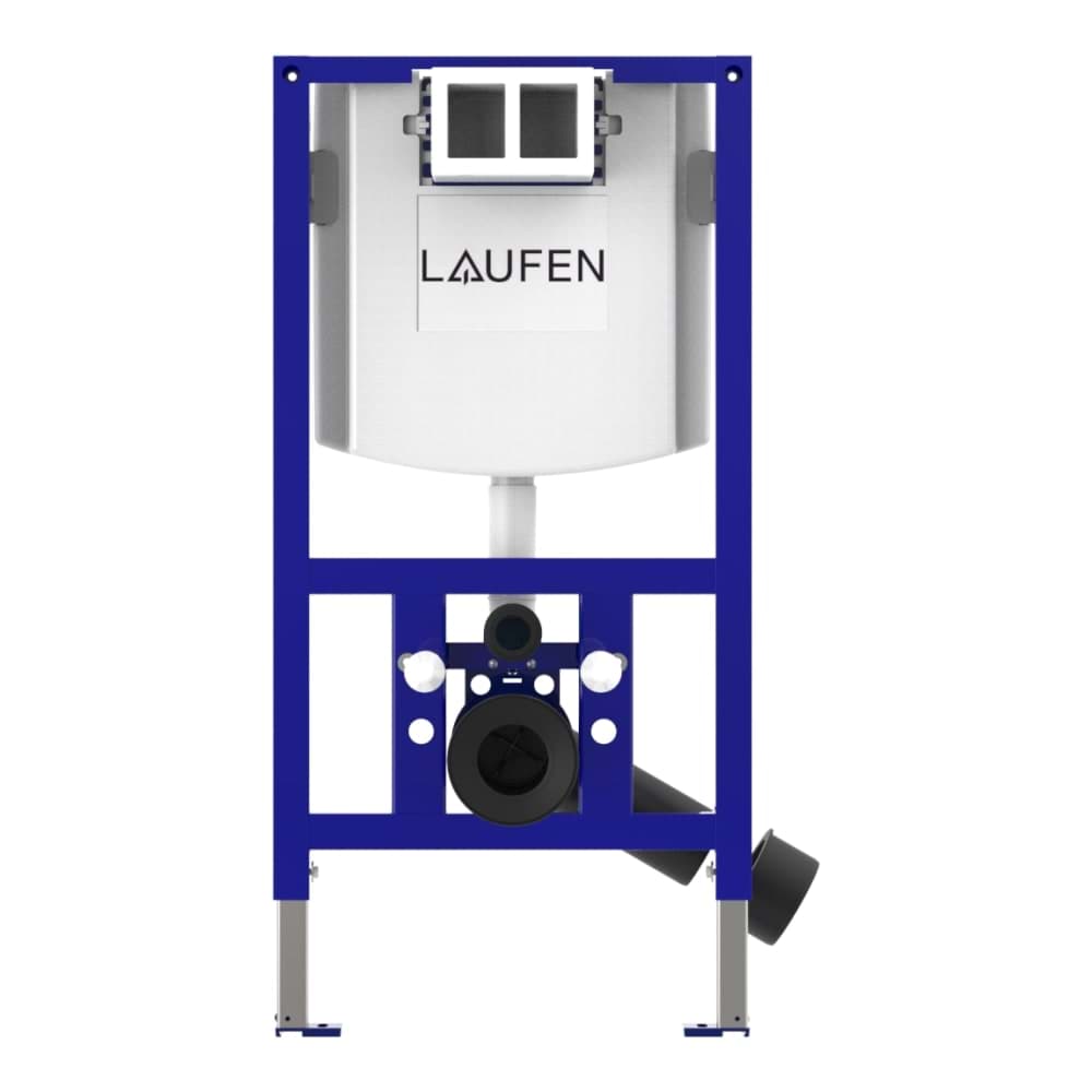LAUFEN Instalační systém INEO CWL102 s nádržkou pro závěsné WC, dvojité splachování 6/3 l (nastavitelné na 4,5/3 l), nízká instalační výška 985 mm 155 x 525 x 985 mm #H9271020000001