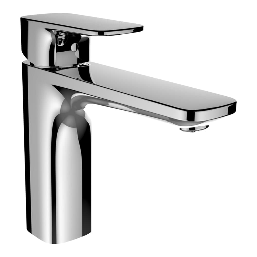 LAUFEN CITYPLUS Umyvadlová stojánková páková baterie s výtokem 140 mm, průtok 5,7 l/min, bez automatické výpusti, chrom #HF905304100000