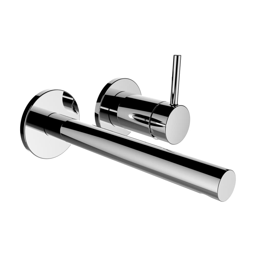 LAUFEN TWINPLUS Umyvadlová podomítková páková baterie pro 2-bodový Simibox, výtok 195mm,chrom #HF905470100000
