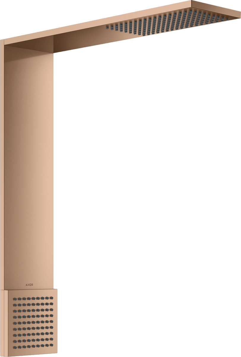 HANSGROHE AXOR ShowerComposition Sprchový modul 110/220 1jet se šíjovou sprchou #12593300 - leštěné červené zlato