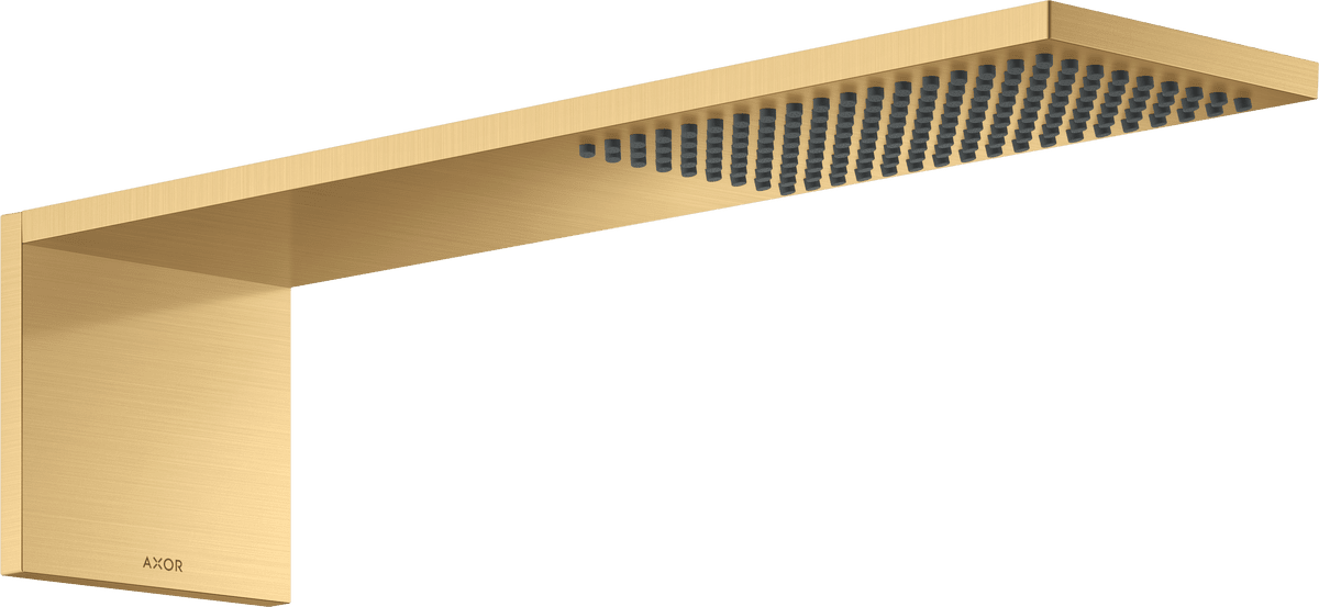 HANSGROHE AXOR ShowerComposition Modul horní sprchy 110/220 1jet #12592250 - vzhled kartáčovaného zlata