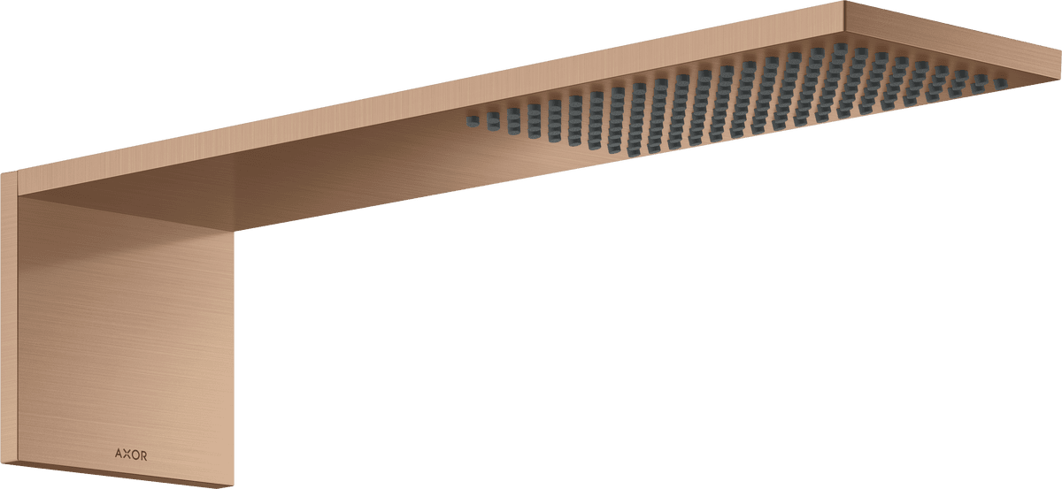 HANSGROHE AXOR ShowerComposition Modul horní sprchy 110/220 1jet #12592310 - kartáčované červené zlato