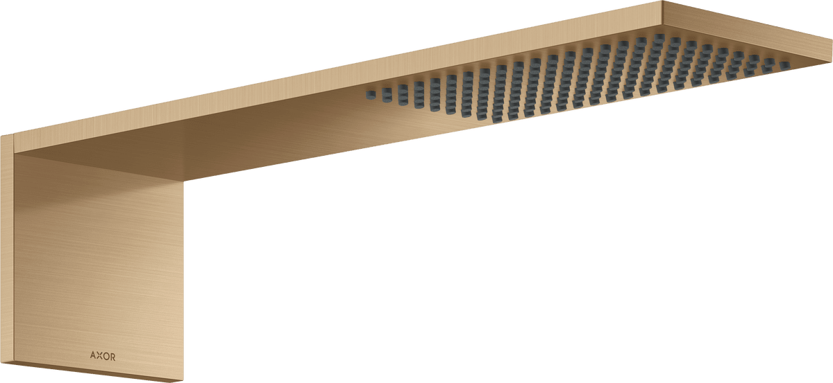 HANSGROHE AXOR ShowerComposition Modul horní sprchy 110/220 1jet #12592140 - kartáčovaný bronz