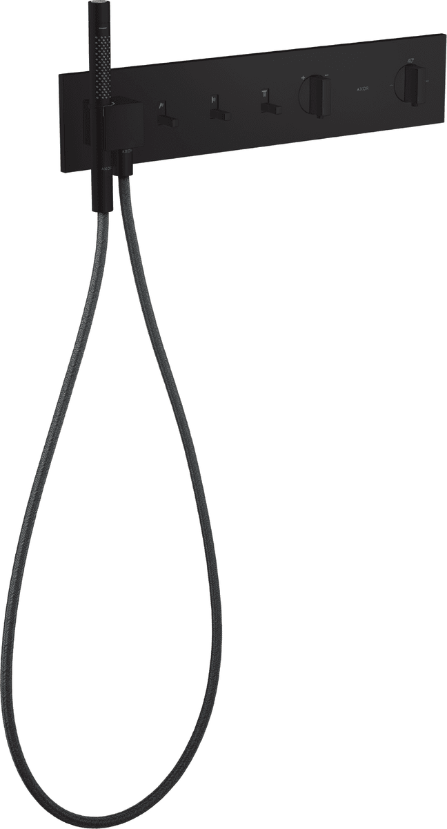 HANSGROHE AXOR ShowerComposition Modul termostatu 540/110 pod omítku pro 3 spotřebiče #12572670 - matná černá