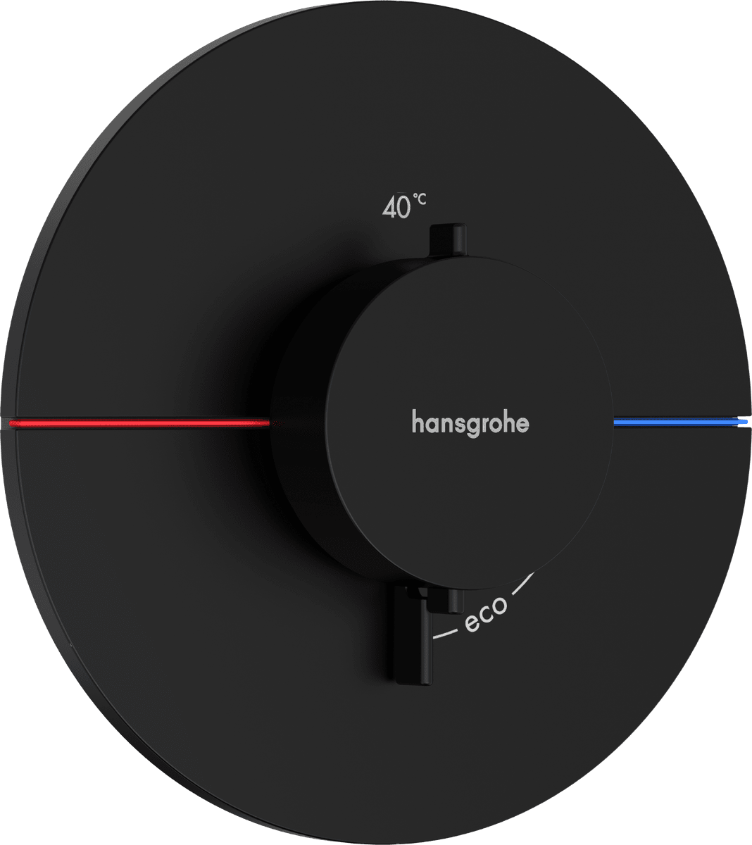 Obrázek HANSGROHE ShowerSelect Comfort S termostat pod omítku #15559670 - černá mat