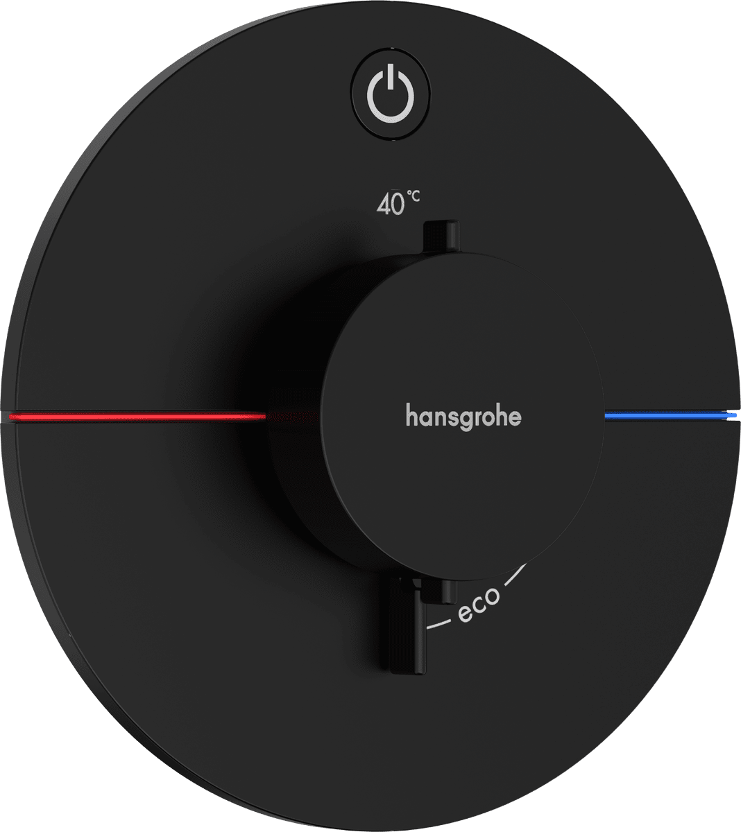 HANSGROHE ShowerSelect Comfort S Termostat pod omítku pro 1 spotřebič #15553670 - matná černá