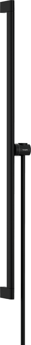HANSGROHE Unica Sprchová tyč S Puro 90 cm se snadno posuvným držákem ruční sprchy a sprchovou hadicí Isiflex 160 cm #24405670 - matná černá