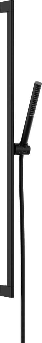 HANSGROHE Pulsify S Sprchová sada 100 1jet EcoSmart+ se sprchovou tyčí 90 cm #24383670 - matná černá
