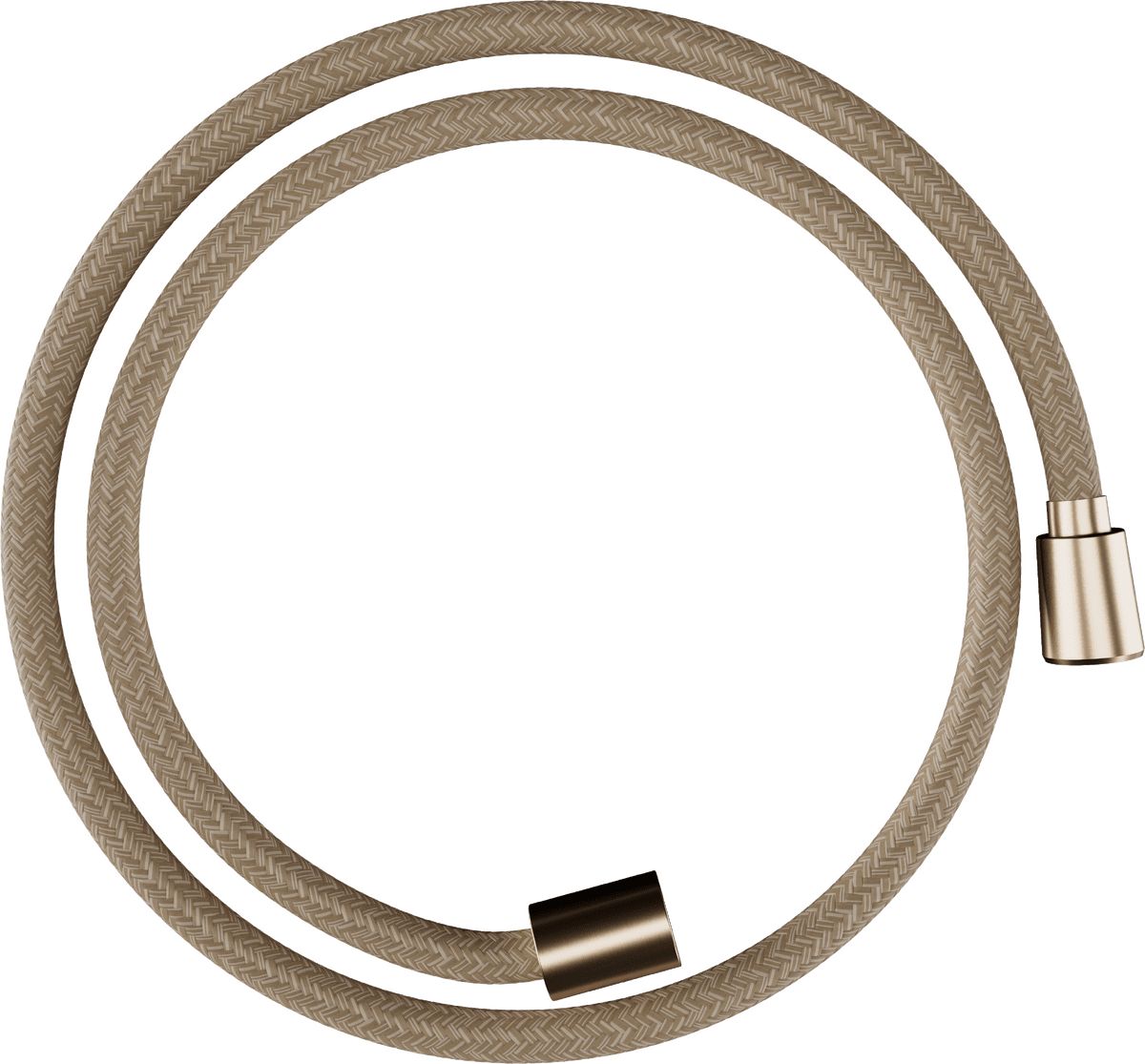 HANSGROHE Designflex Textilní sprchová hadice 125 cm #28220140 - kartáčovaný bronz