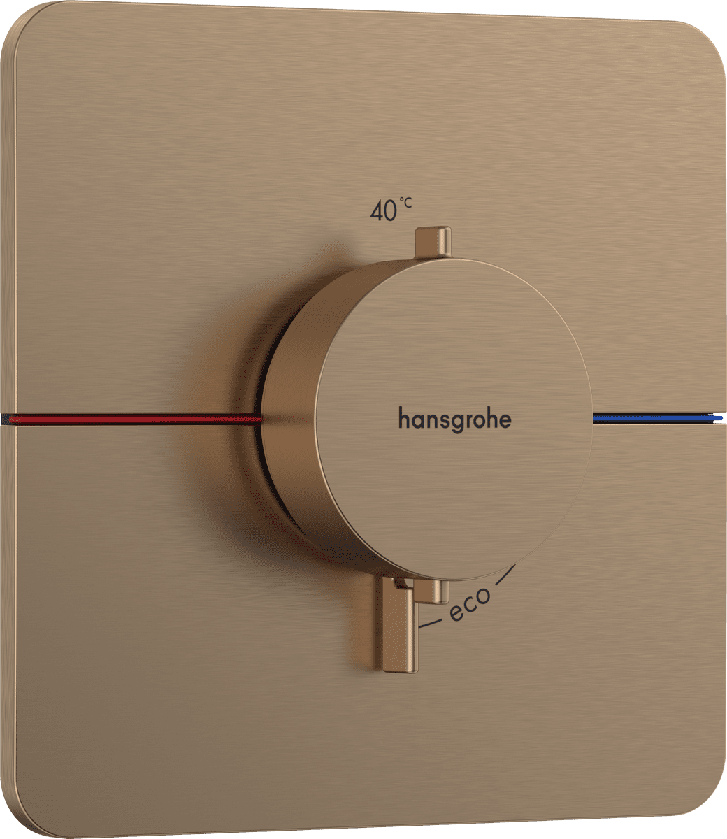 HANSGROHE ShowerSelect Comfort Q Termostat pod omítku #15588140 - kartáčovaný bronz